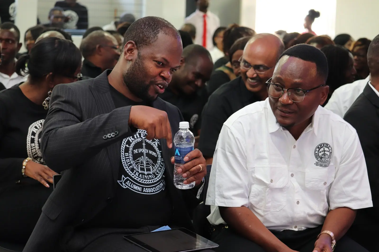 Richard Tumbu receiving counsel at RAAZ Ignite 2025 Richard Tumbu receiving counsel at RAAZ Ignite 2025