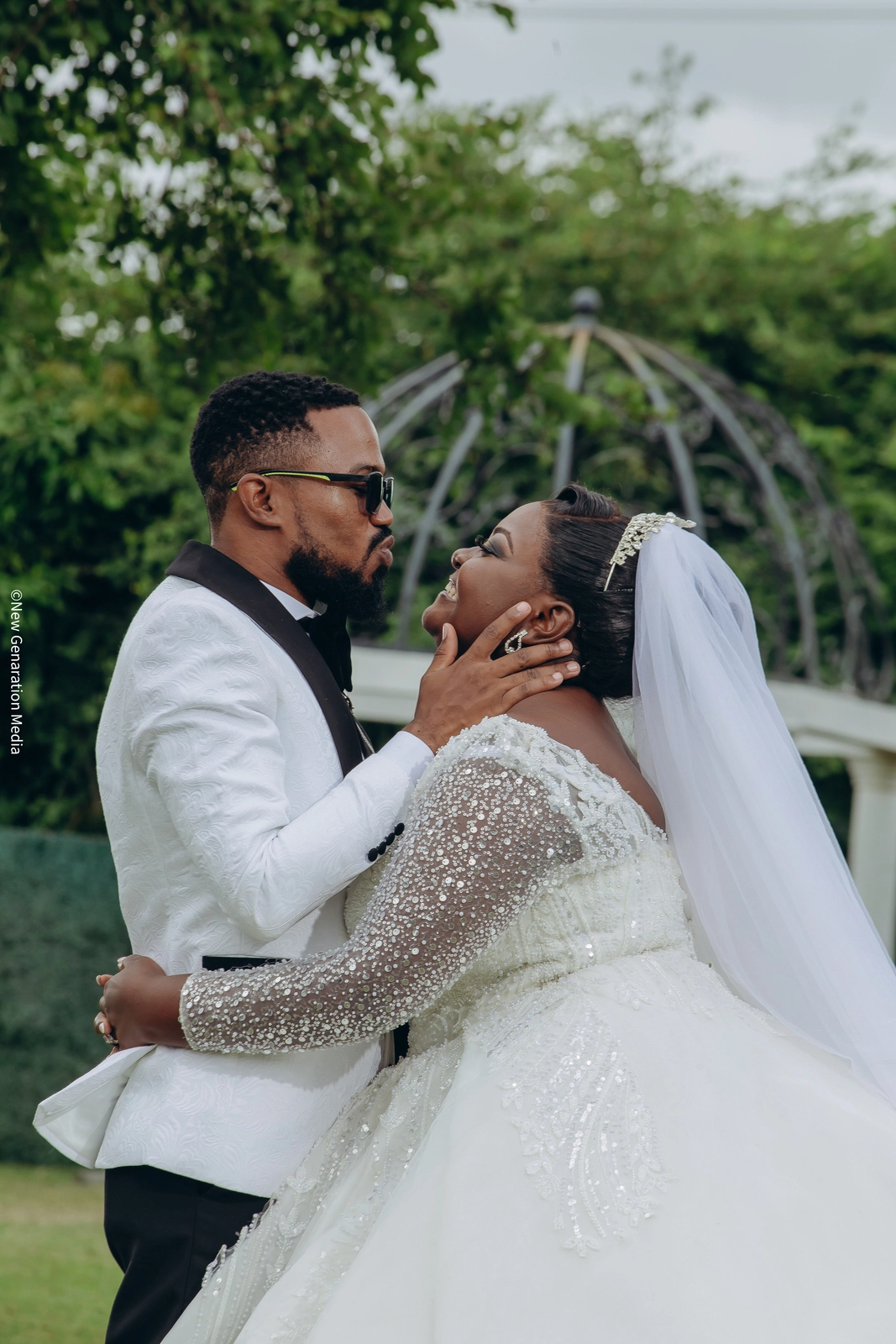 Arthur Mukelelabo Wamulume (Class of 2024) and Soneni Banda (Class of 2024) during their wedding on Saturday, 12 April 2025