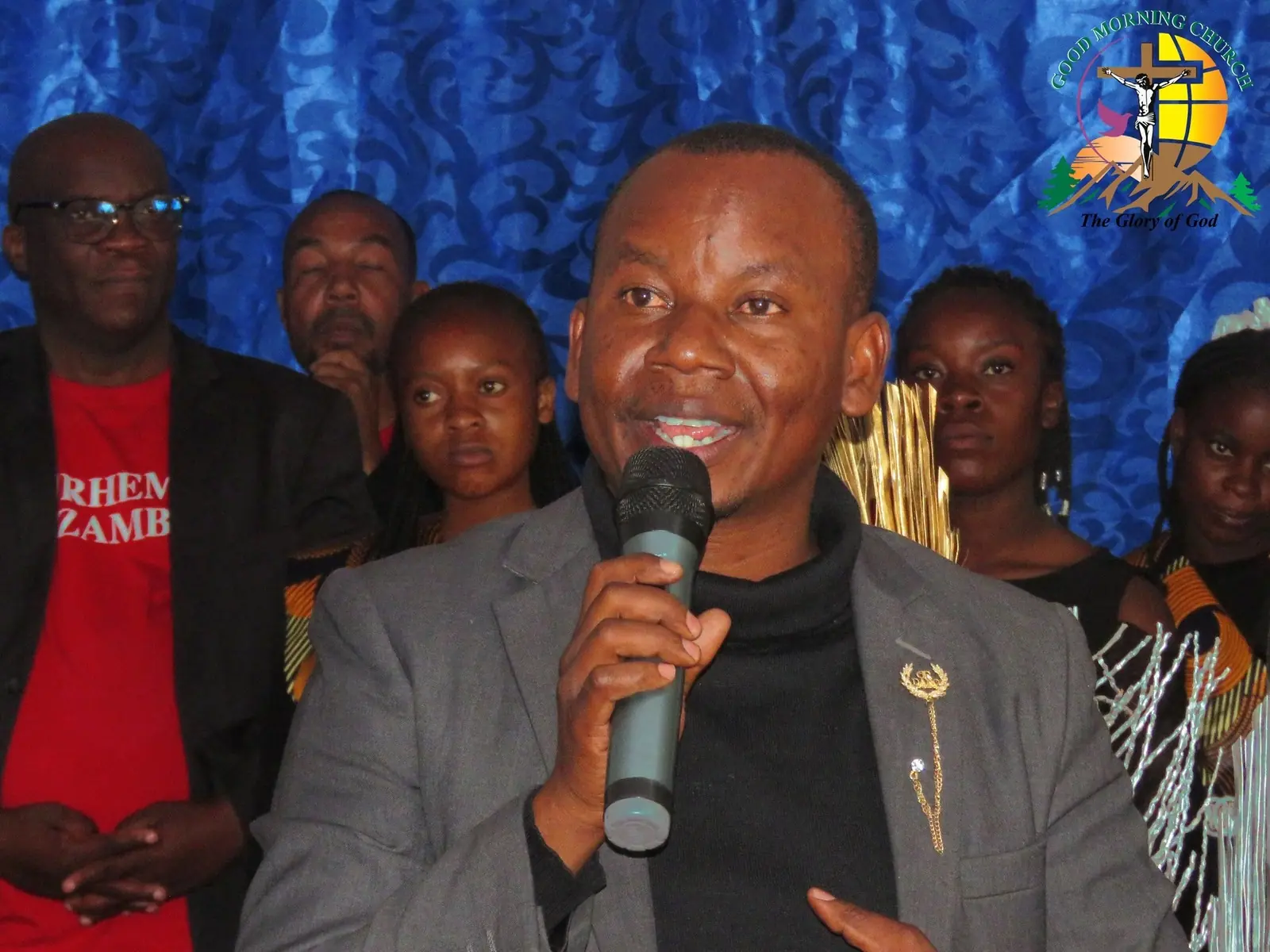 William Lwando at Good Morning Family Church