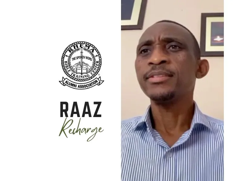 RAAZ Recharge with Evans Simunza (Class of 2016)