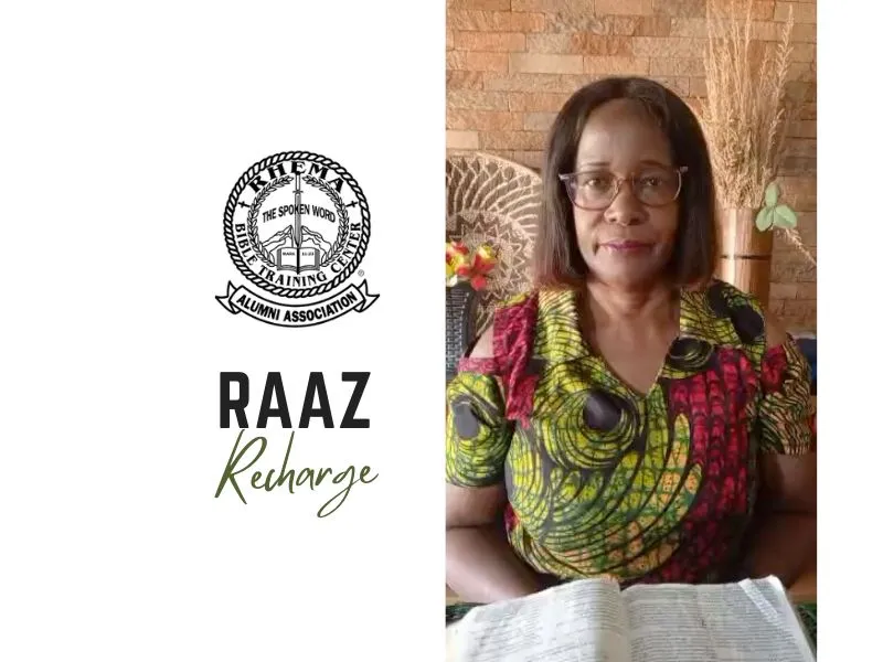 RAAZ Recharge with Martha Lumbama (Class of 2013)