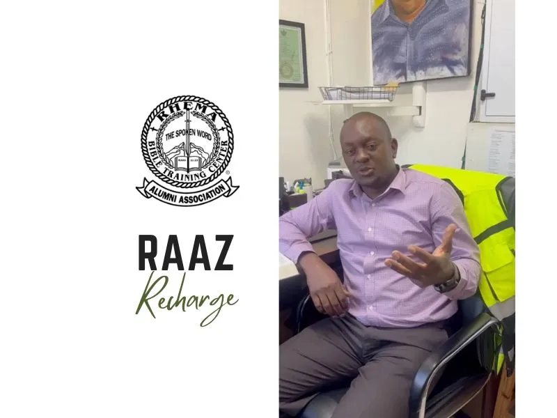 RAAZ Recharge with Stephen Makasa (Class of 2019)