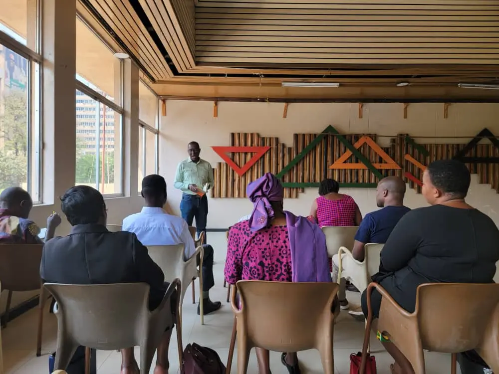 Attendees of the RAAZ Ministers Fellowship during a breakout session