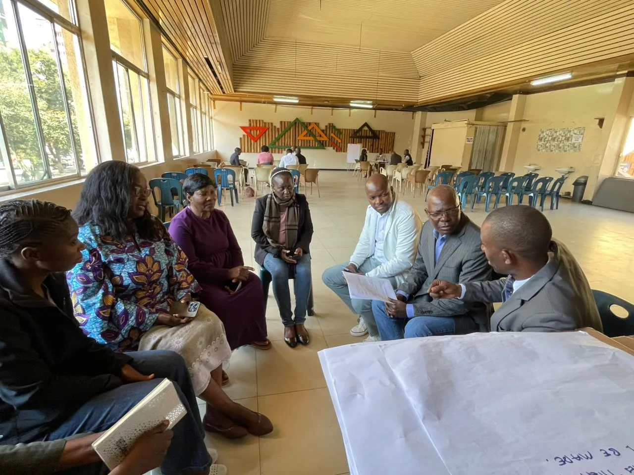 Attendees of the RAAZ Ministers Fellowship during a breakout session
